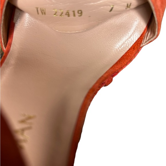 Bright & vibrant multicolored Stuart Weitzman Wedge Sandal Sz. 7 - Picture 4 of 6